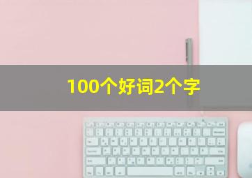 100个好词2个字