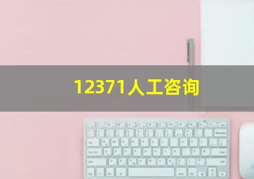 12371人工咨询