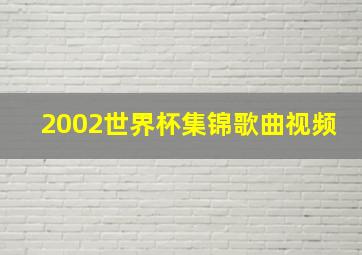 2002世界杯集锦歌曲视频