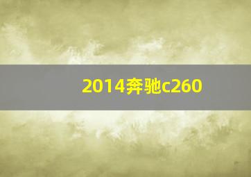 2014奔驰c260