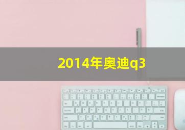 2014年奥迪q3