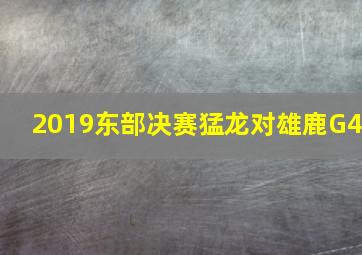 2019东部决赛猛龙对雄鹿G4