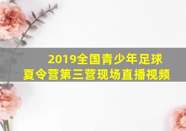 2019全国青少年足球夏令营第三营现场直播视频