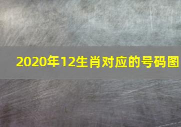 2020年12生肖对应的号码图