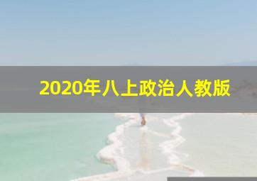 2020年八上政治人教版