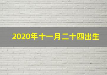 2020年十一月二十四出生