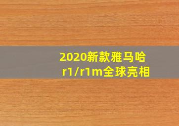 2020新款雅马哈r1/r1m全球亮相