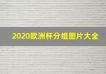 2020欧洲杯分组图片大全