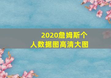 2020詹姆斯个人数据图高清大图