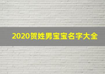 2020贺姓男宝宝名字大全