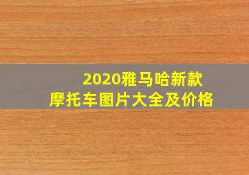 2020雅马哈新款摩托车图片大全及价格