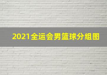 2021全运会男篮球分组图