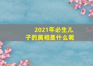 2021年必生儿子的属相是什么呢