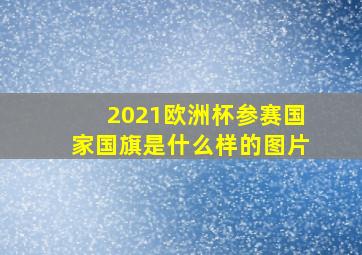 2021欧洲杯参赛国家国旗是什么样的图片