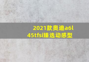 2021款奥迪a6l45tfsi臻选动感型