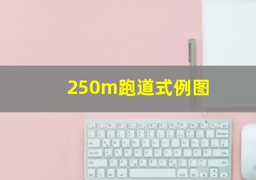 250m跑道式例图