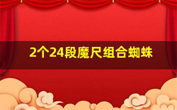 2个24段魔尺组合蜘蛛