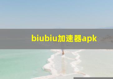 biubiu加速器apk