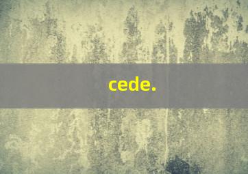 cede.