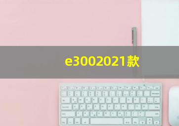 e3002021款