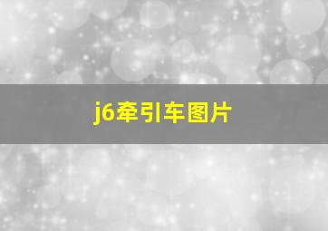 j6牵引车图片