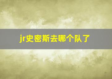 jr史密斯去哪个队了