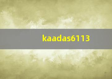 kaadas6113