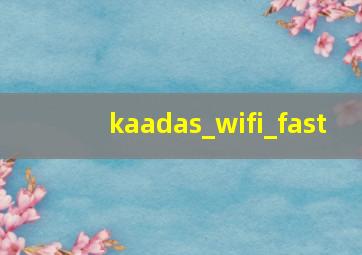 kaadas_wifi_fast