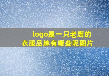 logo是一只老鹰的衣服品牌有哪些呢图片