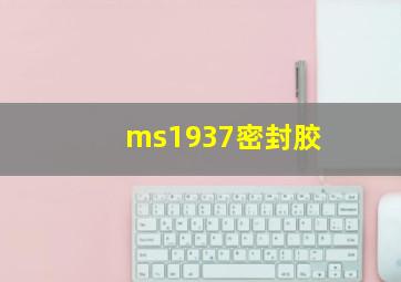 ms1937密封胶