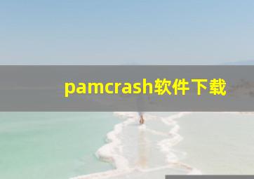 pamcrash软件下载