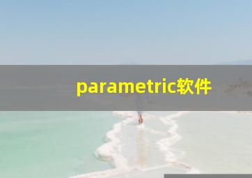 parametric软件