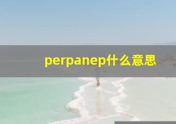 perpanep什么意思