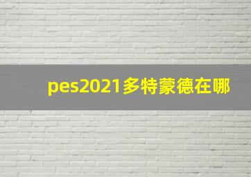 pes2021多特蒙德在哪