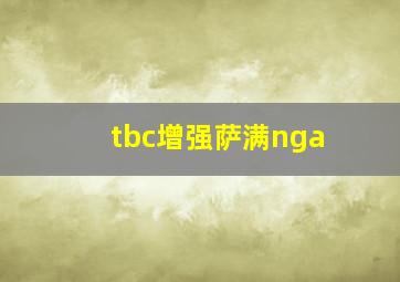 tbc增强萨满nga