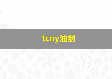 tcny油封