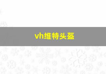 vh维特头盔