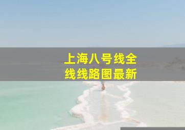 上海八号线全线线路图最新