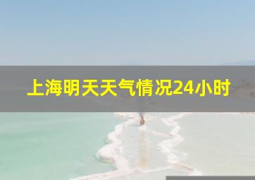 上海明天天气情况24小时