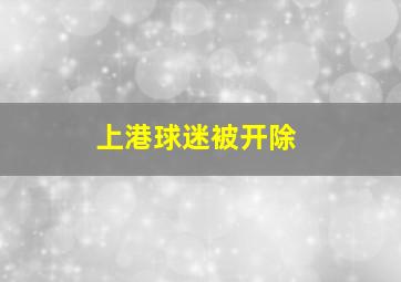 上港球迷被开除