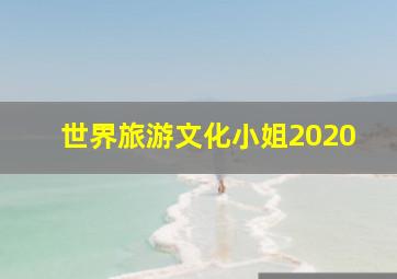 世界旅游文化小姐2020