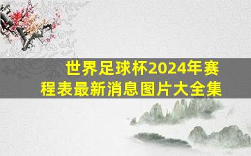 世界足球杯2024年赛程表最新消息图片大全集