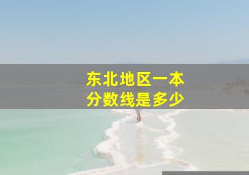 东北地区一本分数线是多少