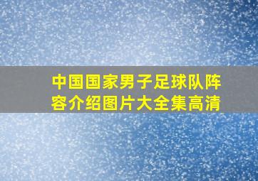 中国国家男子足球队阵容介绍图片大全集高清