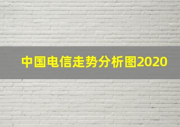 中国电信走势分析图2020