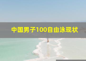 中国男子100自由泳现状