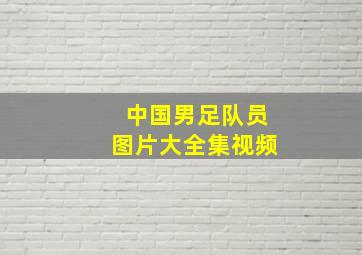 中国男足队员图片大全集视频