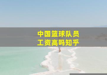 中国篮球队员工资高吗知乎