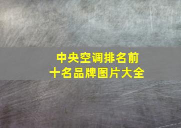 中央空调排名前十名品牌图片大全