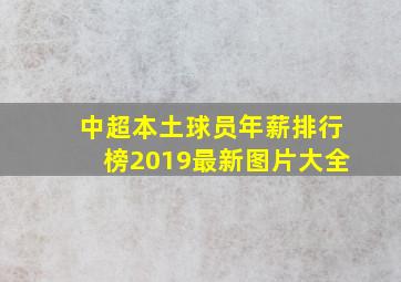 中超本土球员年薪排行榜2019最新图片大全